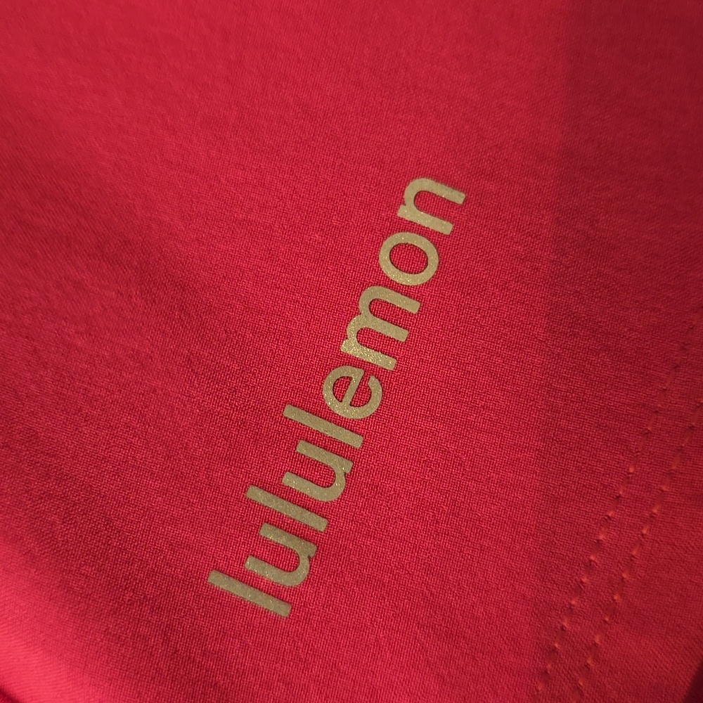 Lululemon Athletica Women's Raspberry Coulis Athletic Shorts - Picture 4 of 6
